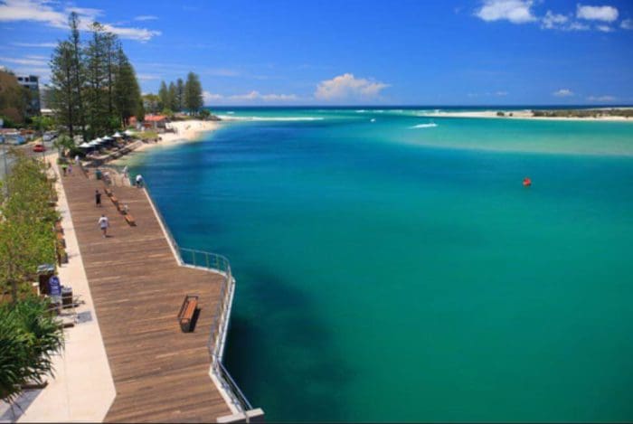 Boardwalk At Bulcock Beach