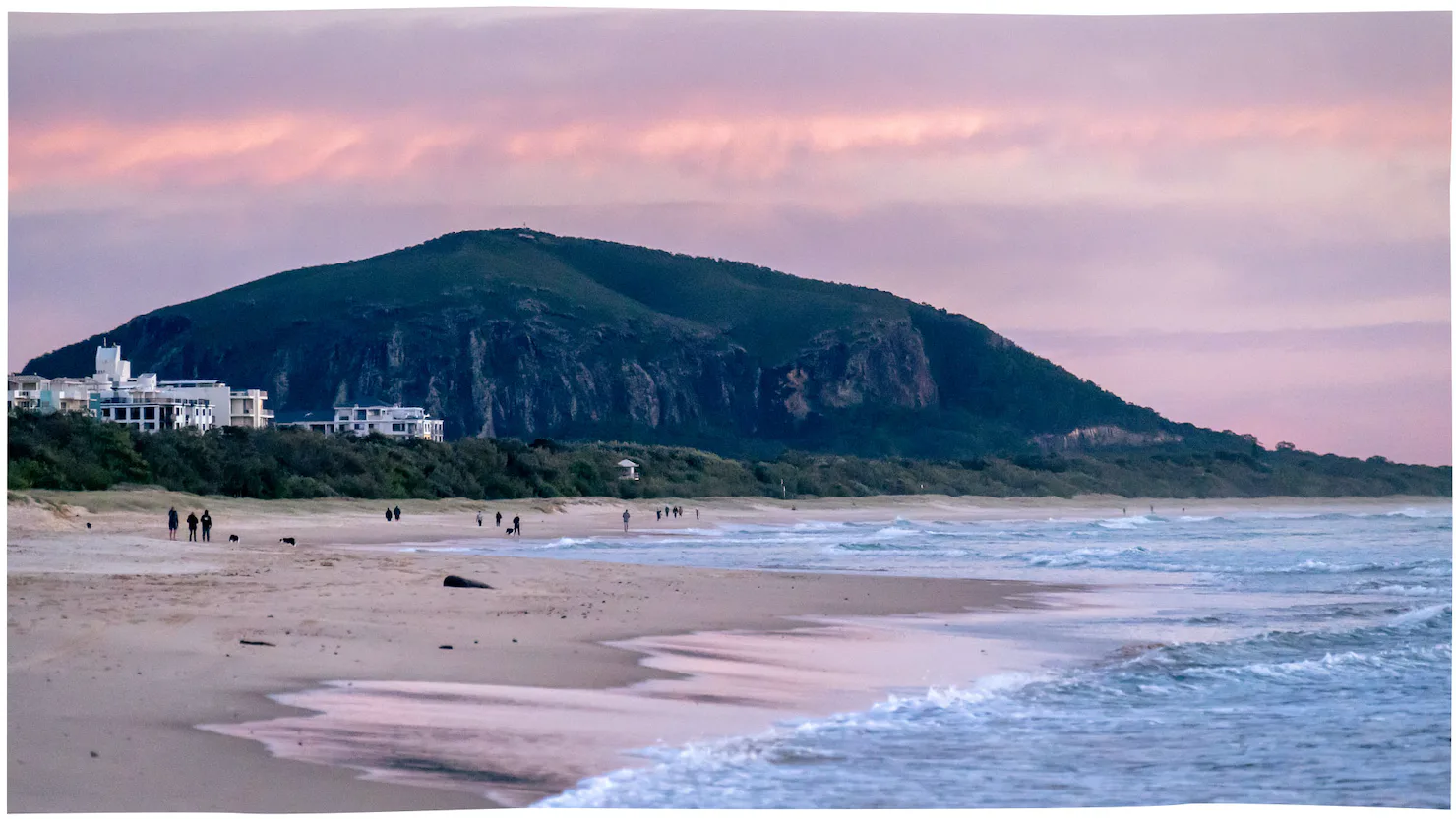 mount coolum-from-beach
