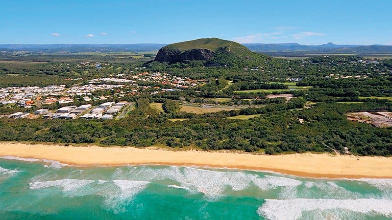 mt coolum on the Sunshine Coast