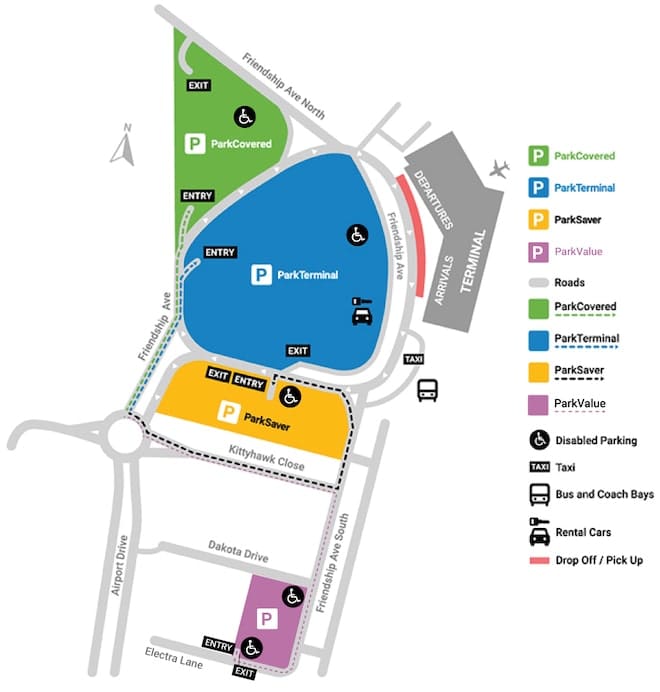 parking at sunshine coast airport